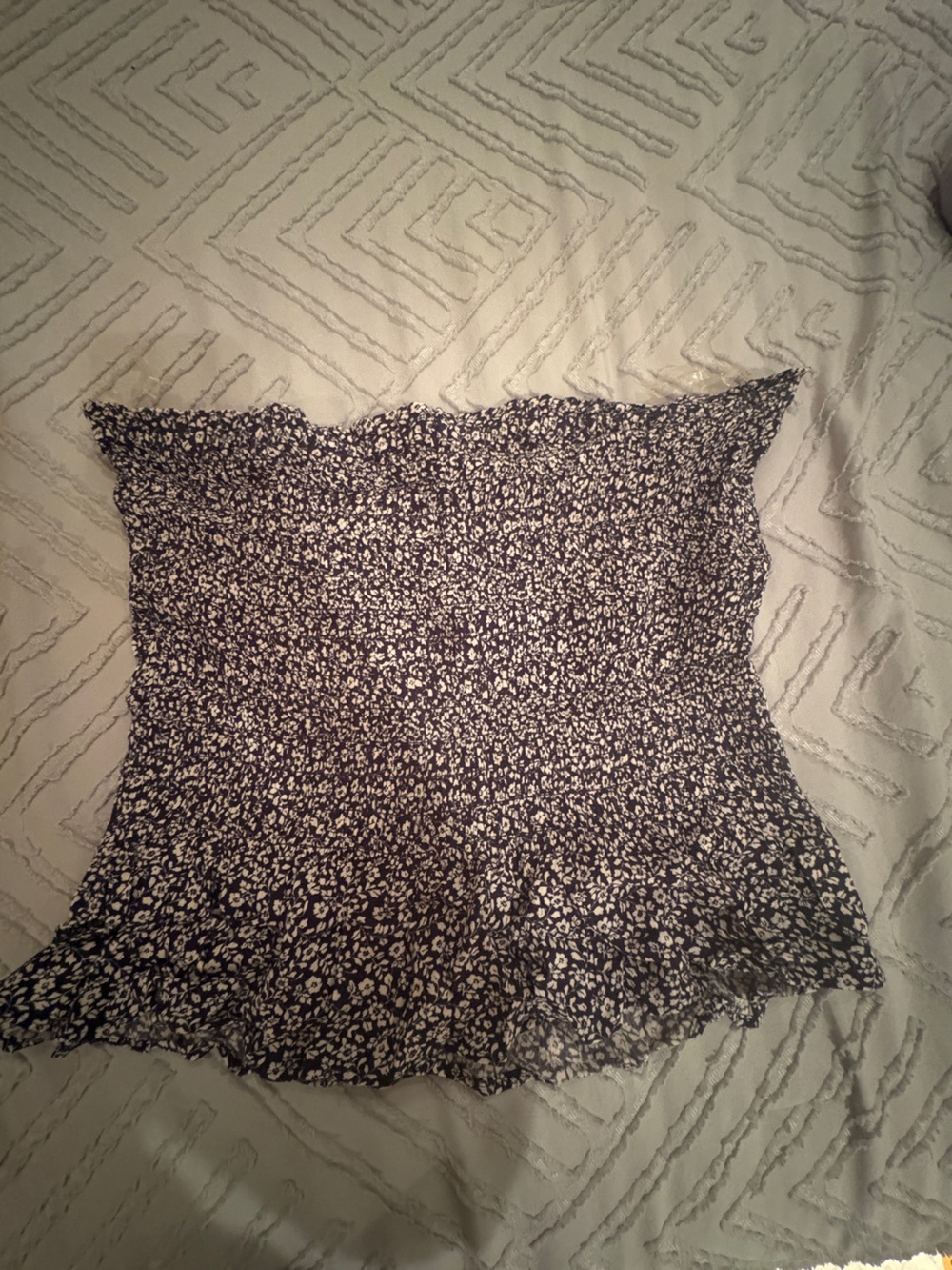 American Eagle Floral Tube Top